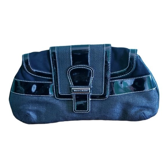 White House Black Market Black Clutch